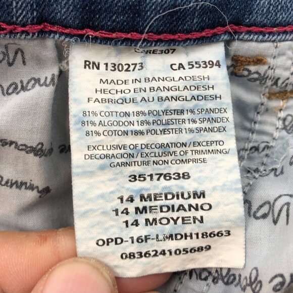 Lee Women's Jeans Size 14 Classic Fit 1889 Blue Denim Straight Leg Classic Casua - Picture 4 of 14